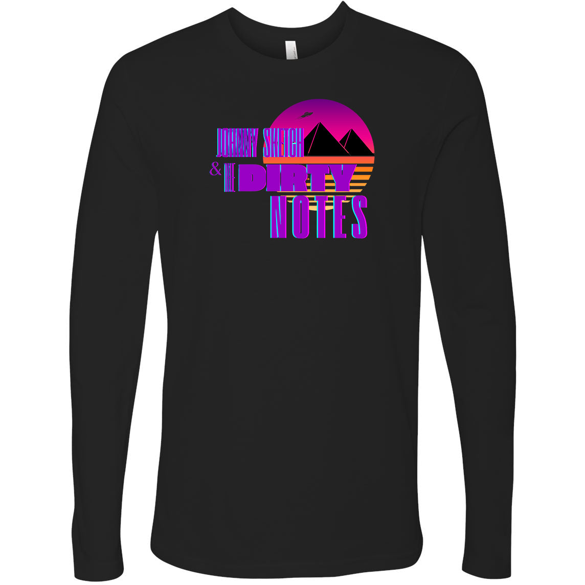 Johnny Sketch Pyramids Long Sleeve T-shirt