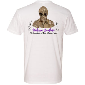 Professor Longhair Front & Back Short Sleeve T-shirt