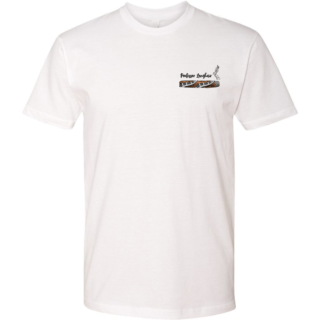 Professor Longhair Front & Back Short Sleeve T-shirt