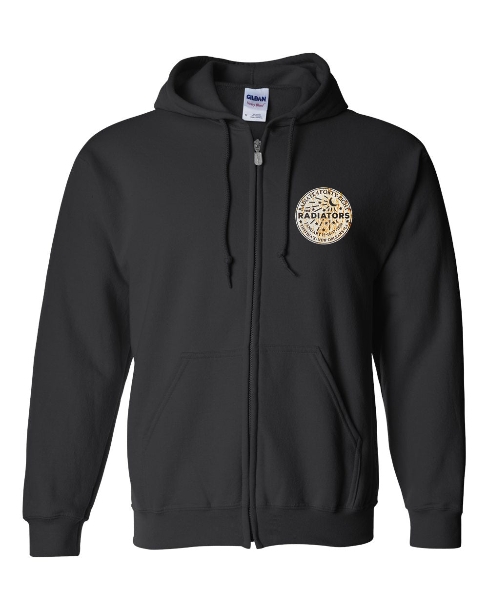 Rad's 48th Anniversary Water Meter Full Zip Hoodie
