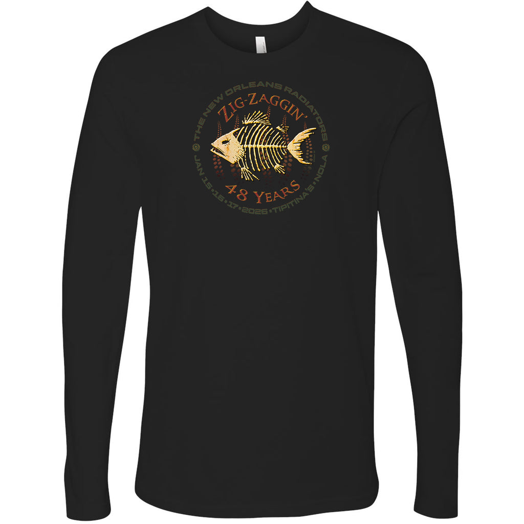 Rad's 48th Zig Zagging Long Sleeve T-Shirt