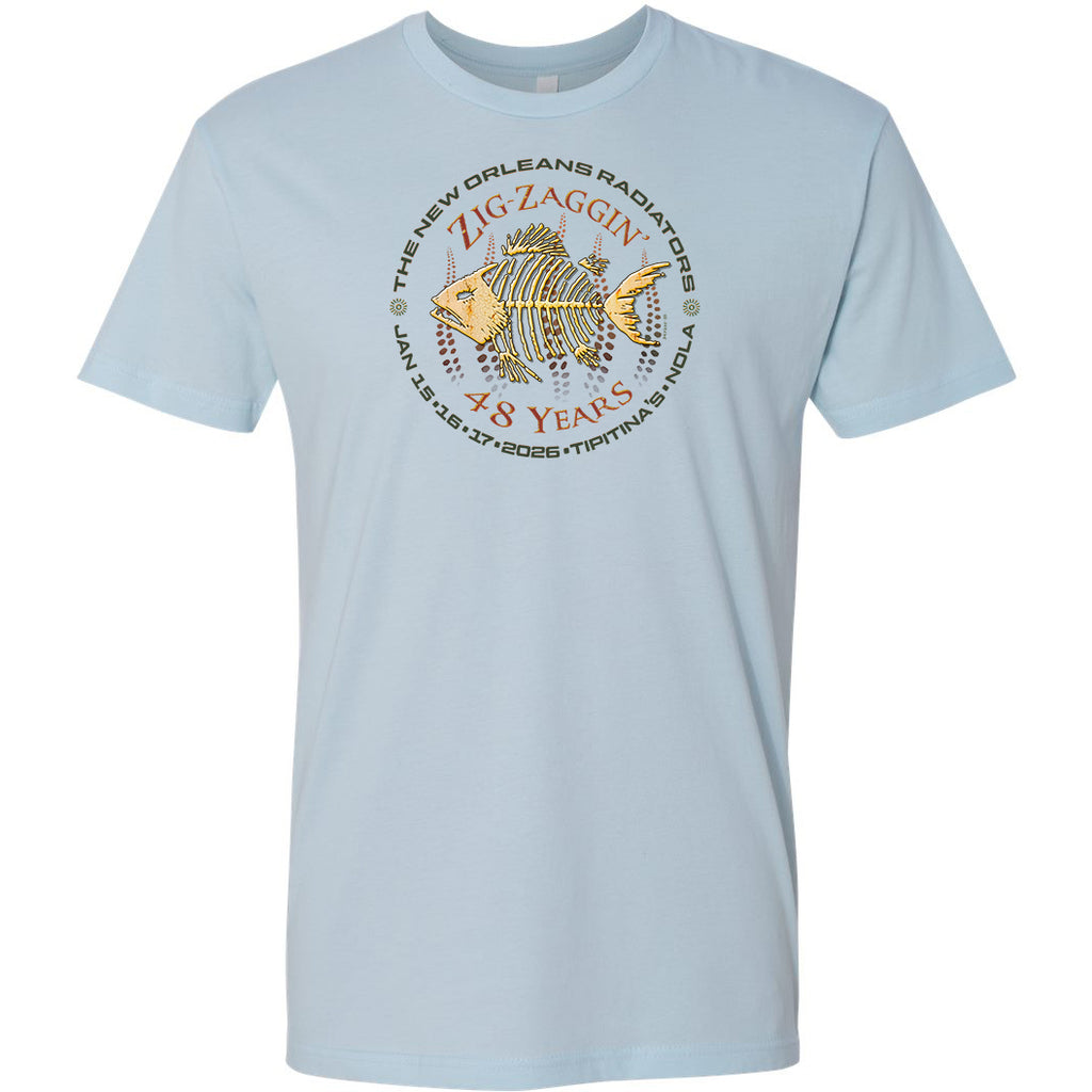 Rad's 48th Anniversary Zig Zagging Short Sleeve T-Shirt