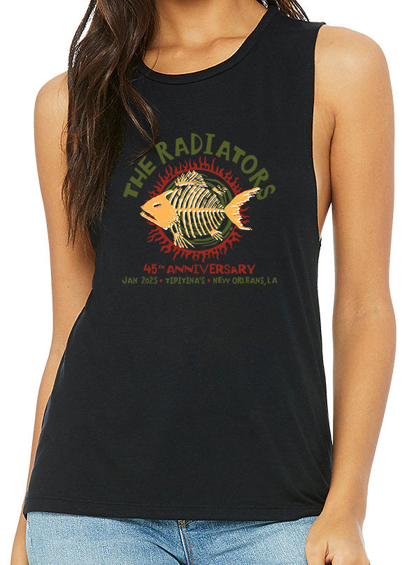 45th Anniversary Bonefish Woman's Muscle Tank