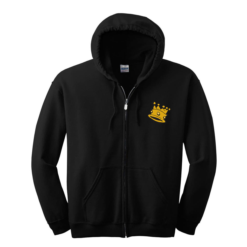 Kingpin Crown Unisex Full-Zip Hoodie