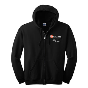 Radiators "Too Stupid To Stop" Unisex Full Zip Hoodie